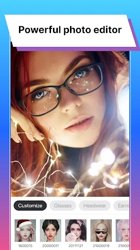 Blink Beauty Cam: 写真メイクアップ screenshot