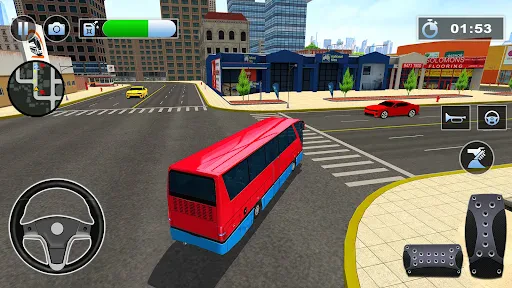 Bus Simulator : 3D Bus Games screenshot