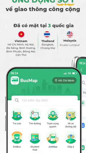 BusMap - Xe buýt & thanh toán screenshot