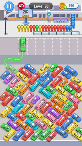 カージャムソルバー：バスジャムの駐車場ゲーム・バスゲーム screenshot