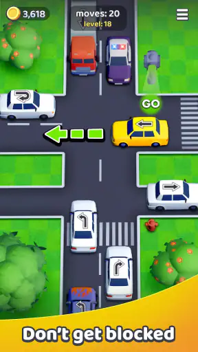Car Out Traffic Parking!駐車場ゲーム screenshot
