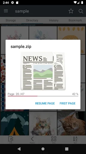 ComicScreen - 漫画, PDFビューア screenshot