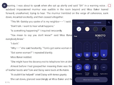 eBoox: ePub PDF e-book Reader screenshot