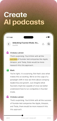 ElevenReader - Text to Speech screenshot