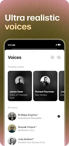 ElevenReader - Text to Speech screenshot