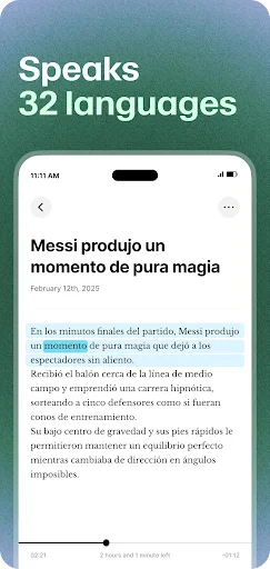 ElevenReader - Text to Speech screenshot