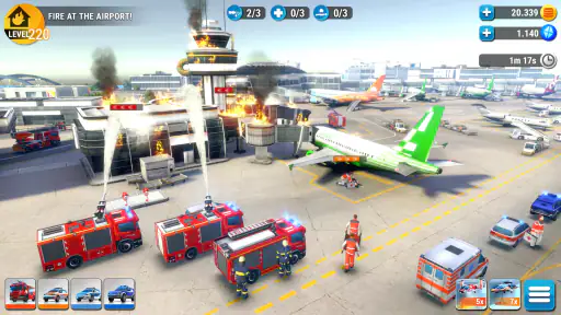 EMERGENCY HQ: 消防士のゲーム screenshot