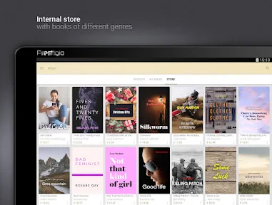 eReader Prestigio: 読者 screenshot