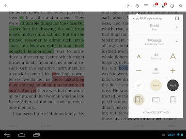 eReader Prestigio: 読者 screenshot