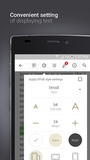 eReader Prestigio: 読者 screenshot