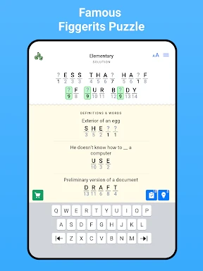 Figgerits - Word Puzzle Game screenshot