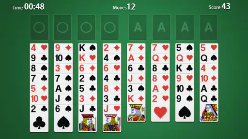 FreeCell Solitaire - Card Pro screenshot