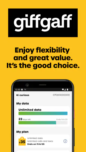 giffgaff screenshot