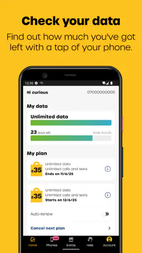 giffgaff screenshot