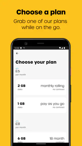 giffgaff screenshot