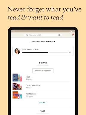 Goodreads: Book Reviews screenshot