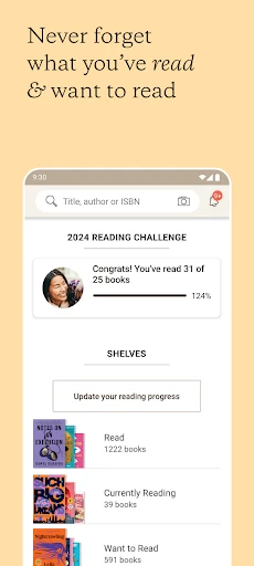 Goodreads: Book Reviews screenshot