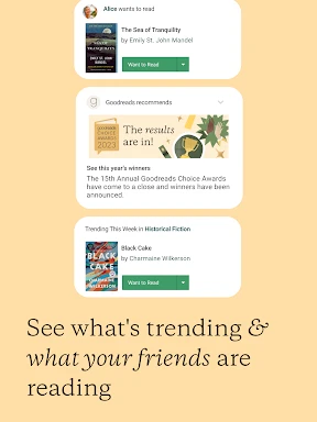 Goodreads: Book Reviews screenshot