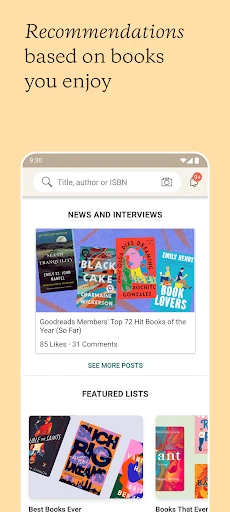 Goodreads: Book Reviews screenshot