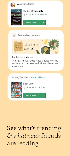 Goodreads: Book Reviews screenshot