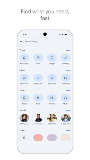 Google Keep - メモとリスト screenshot