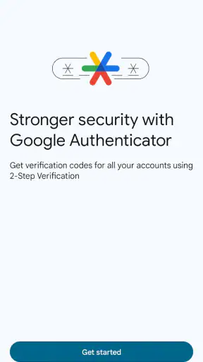 Google 認証システム screenshot