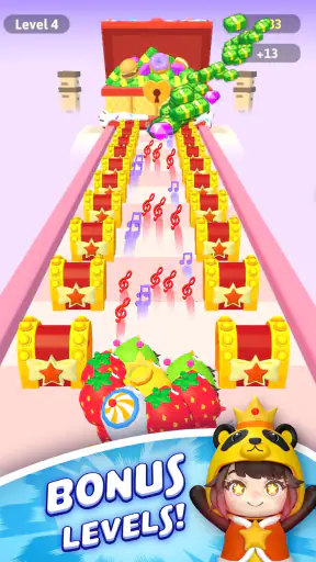 Gugu Gaga Penguin: Merge & Run screenshot