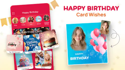 Happy Birthday Card Wishes screenshot