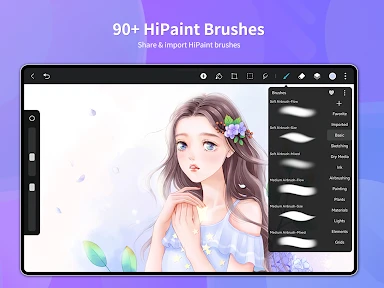 HiPaint ペイント 、スケッチ 、ドローイング、油絵 screenshot