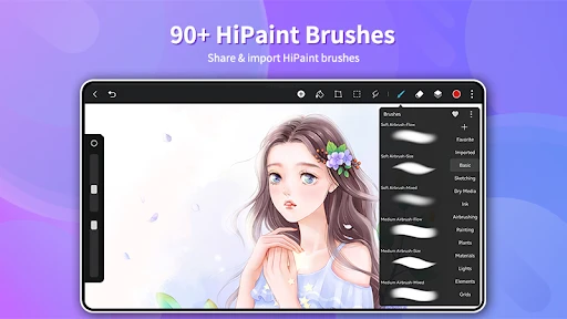 HiPaint ペイント 、スケッチ 、ドローイング、油絵 screenshot