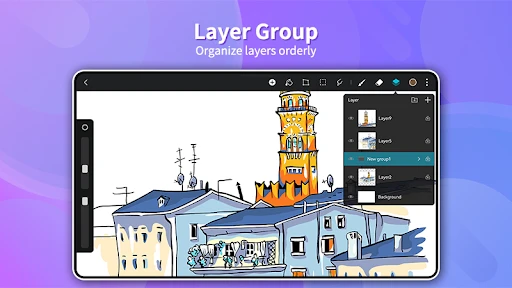 HiPaint ペイント 、スケッチ 、ドローイング、油絵 screenshot