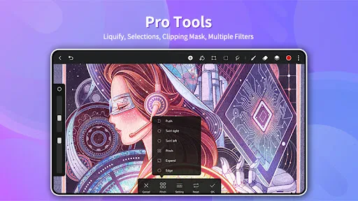 HiPaint ペイント 、スケッチ 、ドローイング、油絵 screenshot