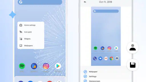 hyperion launcher screenshot