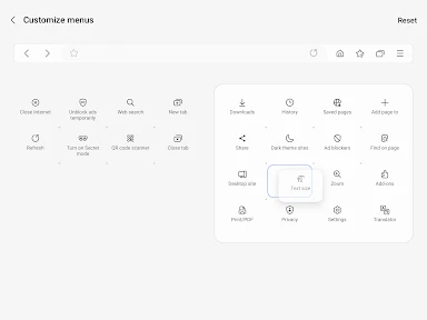 Internet Browser screenshot