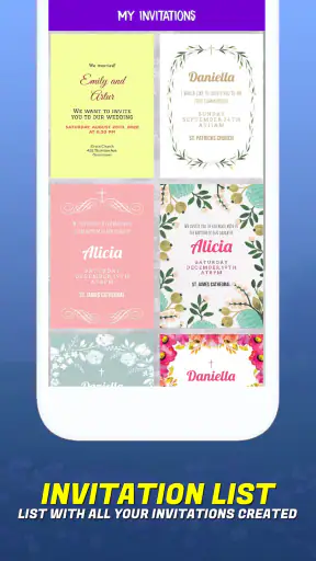 Invitation Maker－Card Creator screenshot