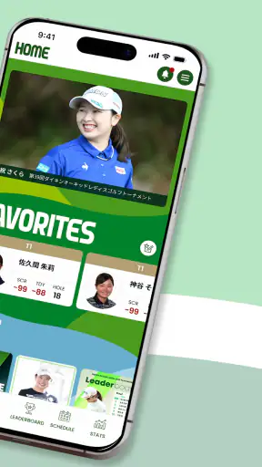 JLPGA Connect screenshot