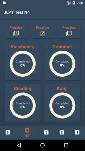 JLPT Test with AI Sensei screenshot