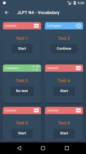 JLPT Test with AI Sensei screenshot