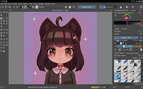 Krita screenshot