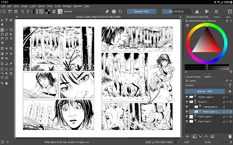Krita screenshot