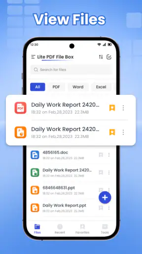 Lite PDF File Box screenshot