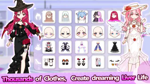 Star Doll: メイクゲーム & 着せ 替え ゲーム screenshot