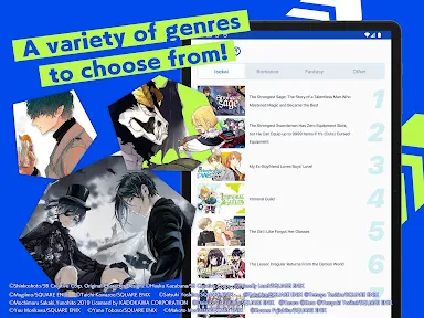 Manga UP! screenshot