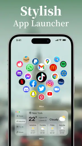 Mico -壁紙 & ウィジェット screenshot