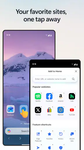 Microsoft Edge Canary screenshot