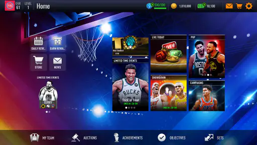 NBA LIVE バスケットボール screenshot