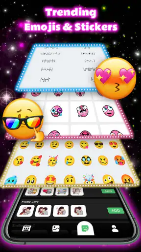 Neon Love キーボード screenshot