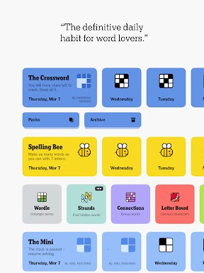 NYT Games: Word, Number, Logic screenshot
