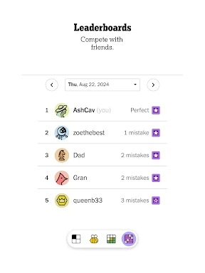 NYT Games: Word, Number, Logic screenshot