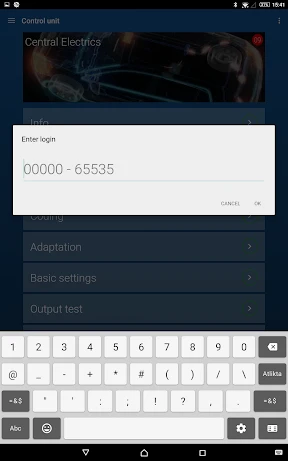 OBDeleven VAG car diagnostics screenshot